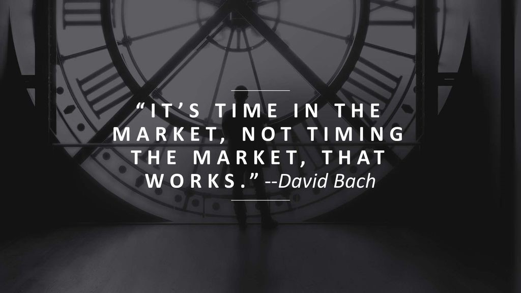 Time in the Market vs Timing the Market  Financial Advice – Who to speak to