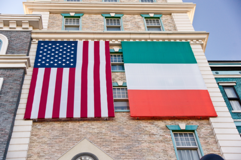 Irish nationals in the USA
